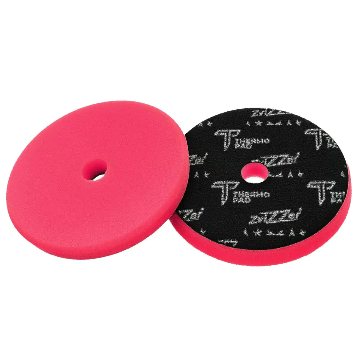 Жорсткий полірувальний круг для ексцентрика ZviZZer THERMO Trapez Red Pad Ø150 mm