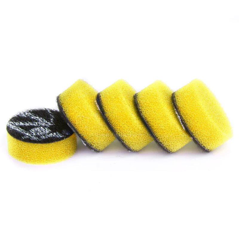 Полірувальний круг з м'якого поролону ZviZZer Mini Polishing Sponge Yellow Ø15 мм, 5 шт. (ZVPSMini15FC)