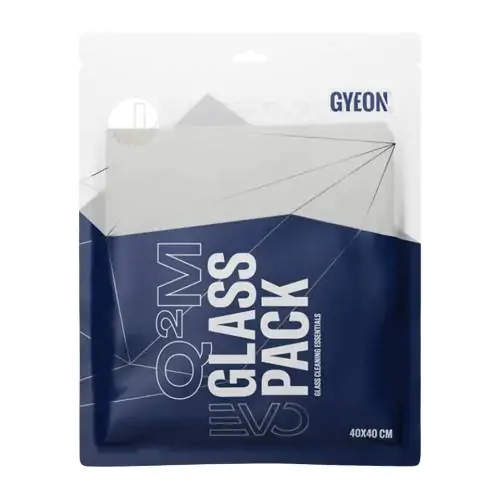 Вафельний рушник для очистки скла Gyeon Q²M GlassWipe EVO 40x40см, 2шт (8809432675709)