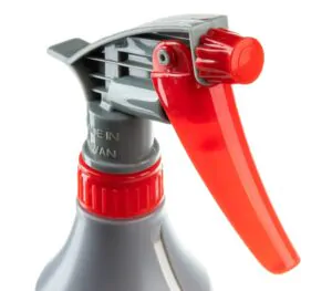 Ручний розпилювач для роботи з лужними та кислотними засобами MaxShine Heavy Duty Chemical Resistant Trigger Sprayer Gray 750мл (RTS750-G)