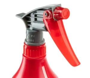 Ручний розпилювач для роботи з лужними та кислотними засобами MaxShine Heavy Duty Chemical Resistant Trigger Sprayer Red 750мл (RTS750-R)
