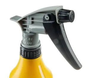 Ручний розпилювач для роботи з лужними та кислотними засобами MaxShine Heavy Duty Chemical Resistant Trigger Sprayer Yellow 750мл (RTS750-Y)