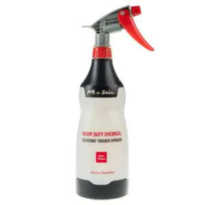 Ручний розпилювач для роботи з лужними та кислотними засобами MaxShine Heavy Duty Chemical Resistant Trigger Sprayer Black 750мл (RTS750-B)