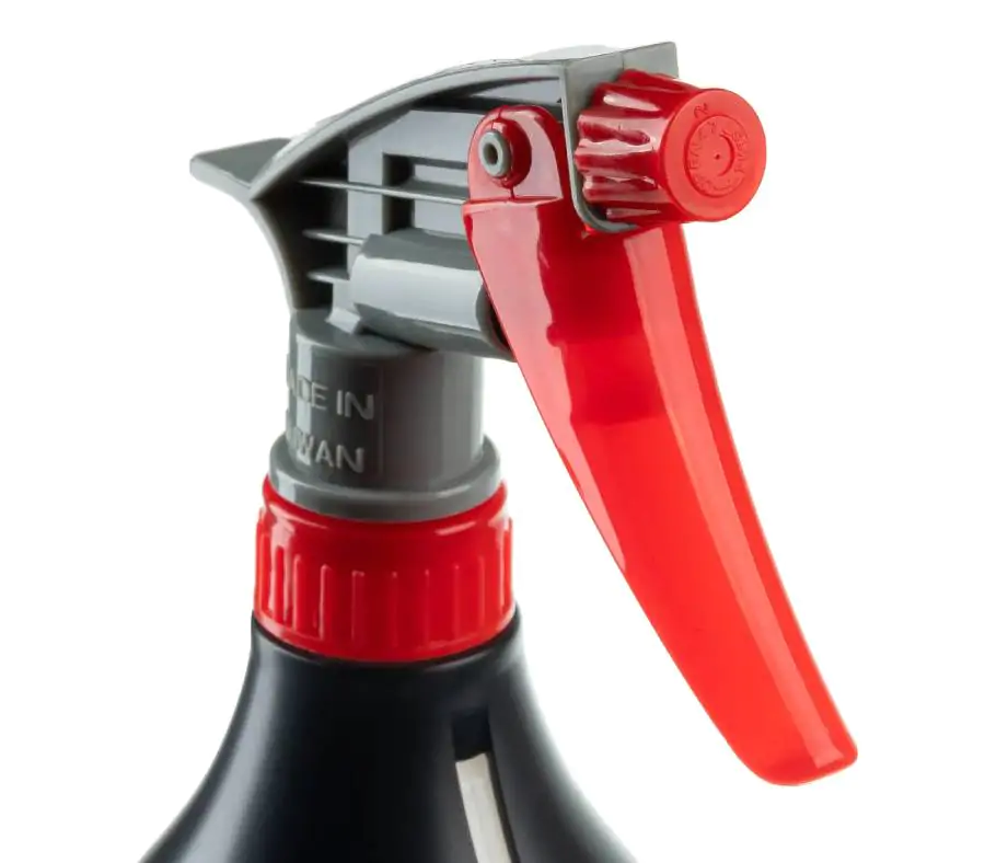 Ручний розпилювач для роботи з лужними та кислотними засобами MaxShine Heavy Duty Chemical Resistant Trigger Sprayer Black 750мл (RTS750-B)