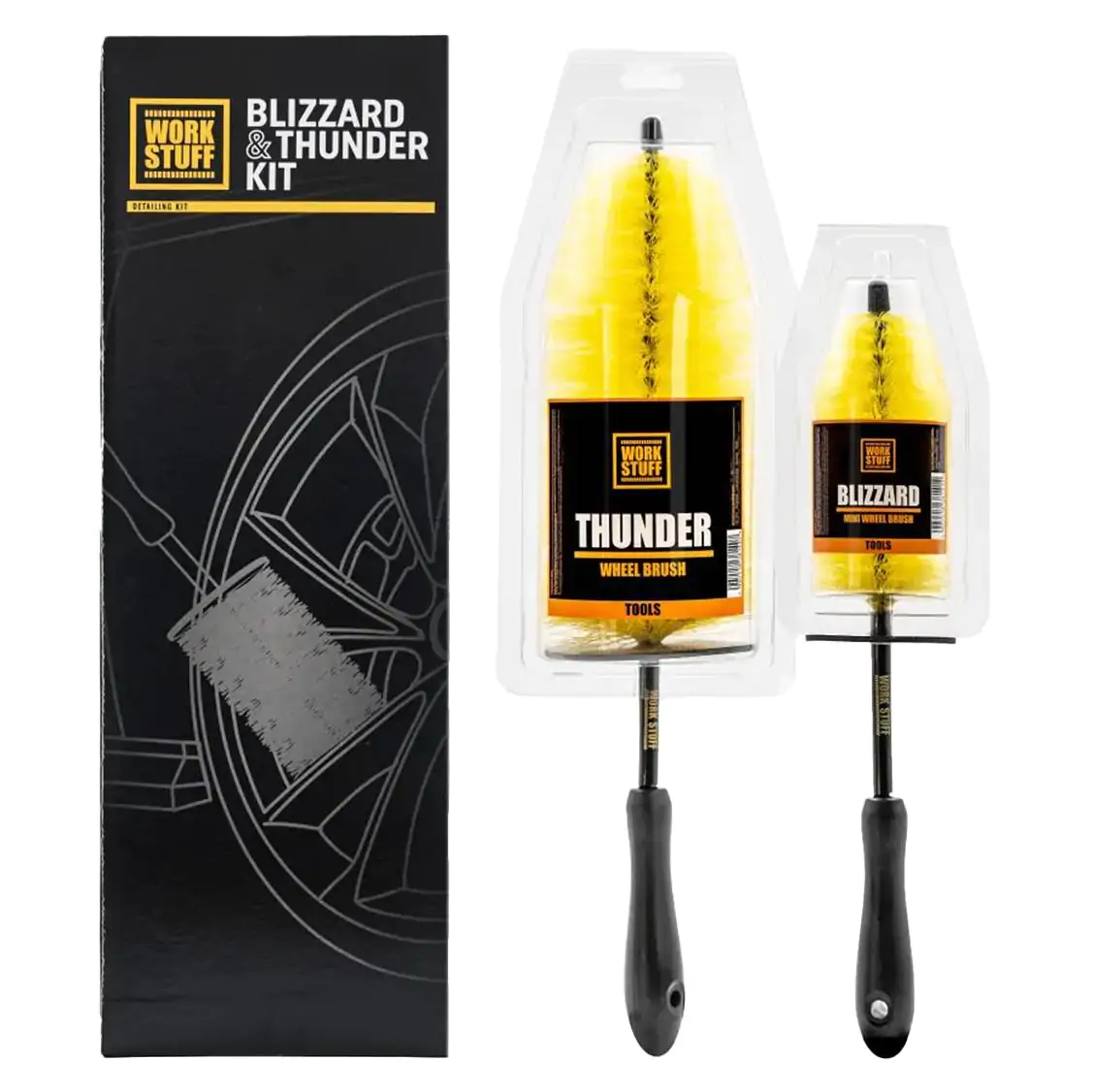 Набір йоршів для чистки колісних дисків Work Stuff Blizzard & Thunder Kit (WS122)