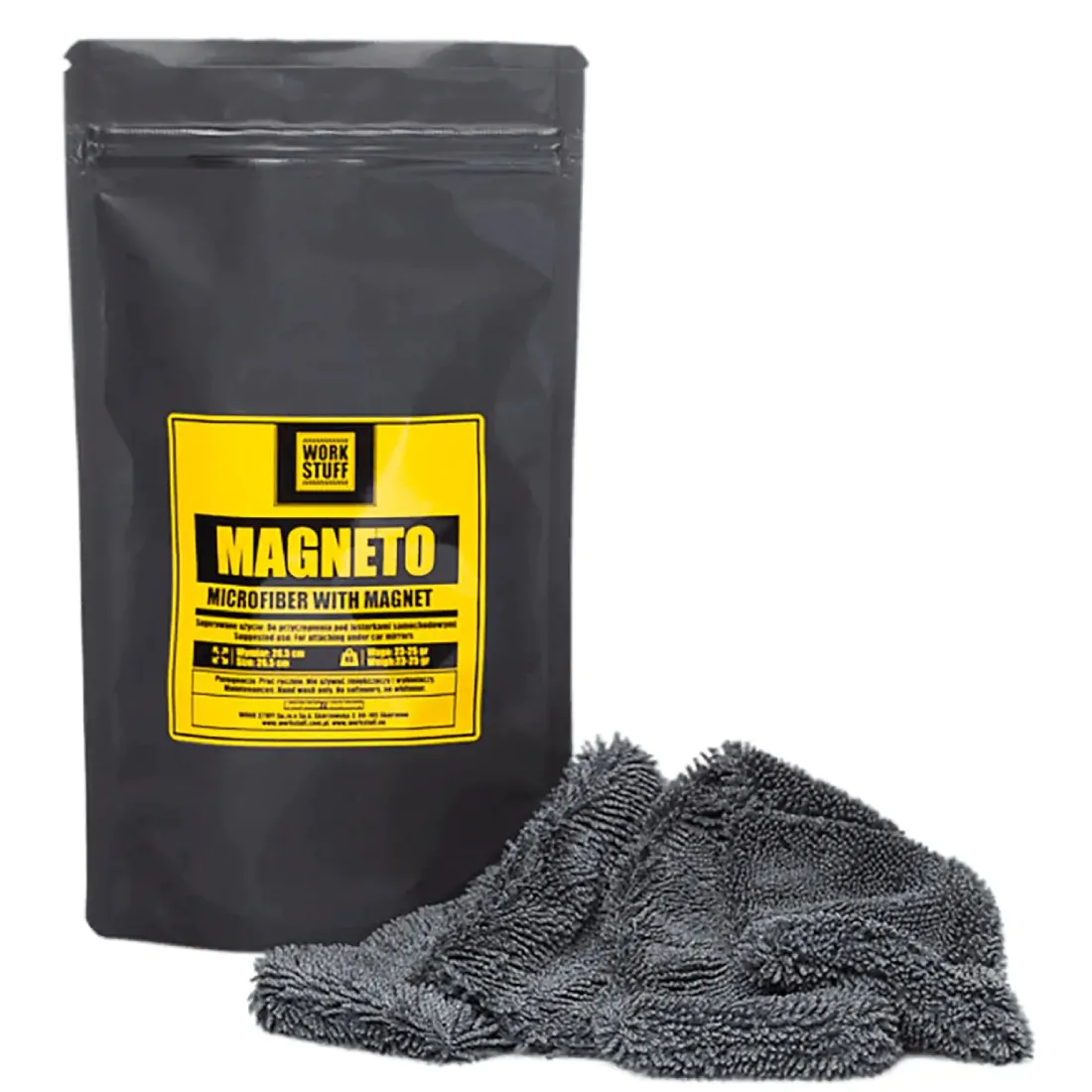 Мікрофібра для сушіння авто з магнітами Work Stuff Magneto Microfiber 27×6см (WS032)
