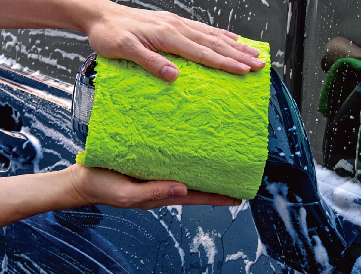 Мікрофібра для мийки авто SOFT99 Alaunen Kaiser Change Soft Wash Cloth 45×22см (02902)
