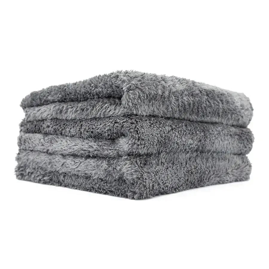 Набір рушників мікрофібрових The Rag Company Eagle Edgeless Сірий 600 г/м², 40*40см 3шт