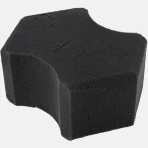 Губка для мийки авто безпечна The Rag Company Ultra Black ABSOLUTE Sponge 12.7см*17.7см 214646
