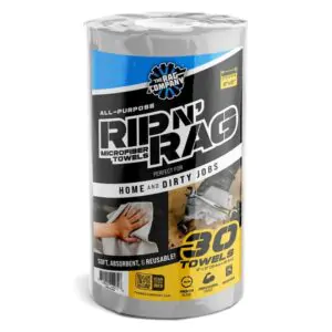 Набор микрофибровых полотенец The Rag Company Rip N Rag серый 30*30см, 30шт (TRC-213656)