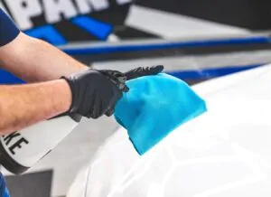 Набір мікрофібрових рушників в рулоні The Rag Company Rip N Rag Ultra XL Синій 40*40см