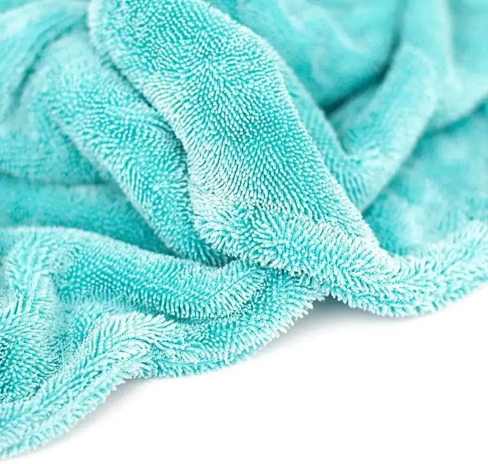 Рушник мікрофібровий для сушки авто The Rag Company The Liquid8r Бірюзовий 64см*90см (213623)