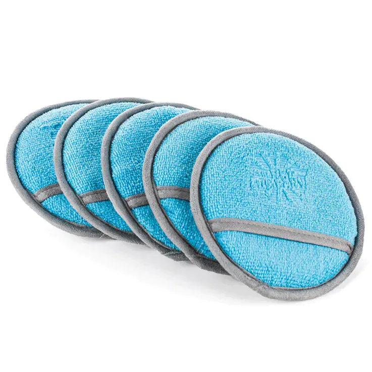 Набір аплікаторів для нанесення засобів The Rag Company Ultra No Soak Round Coating Applicator 5шт (TRC-1229)