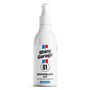 Засіб для чорніння шин з SiO2 (кераміка) Shiny Garage Back2Black 2.0 Polymer Tire Dressing 250мл
