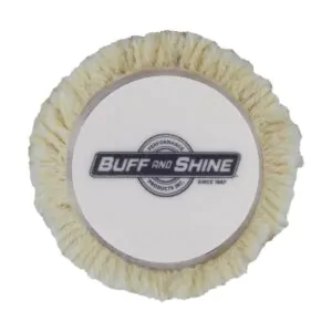 Вовняний екстра ріжучий круг Buff and Shine 100% Wool 4-Ply Twist 80 мм (301G)