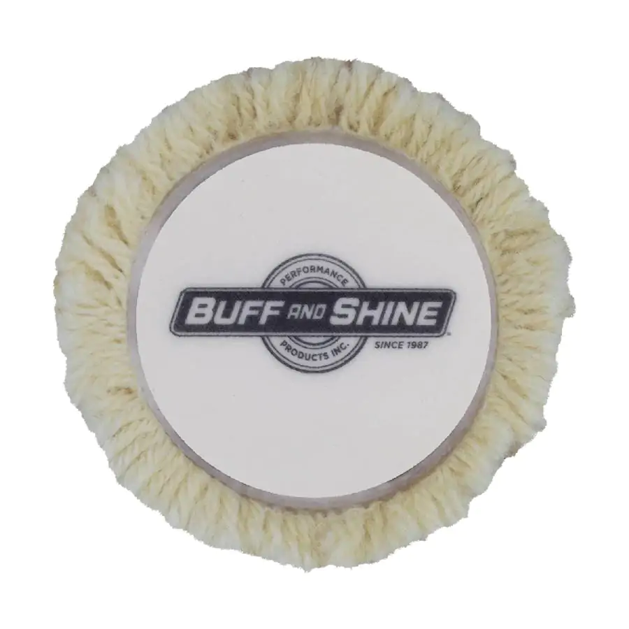Вовняний екстра ріжучий круг Buff and Shine 100% Wool 4-Ply Twist 80 мм (301G)
